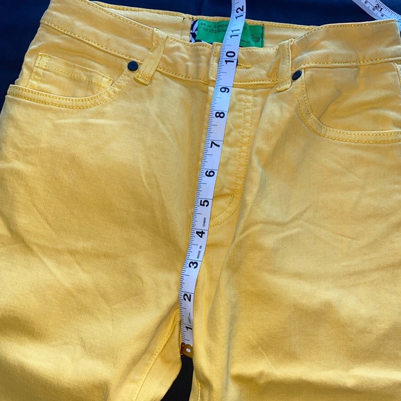 Free People Sandrine Rose Yellow Size 24 - Picture 10 of 10